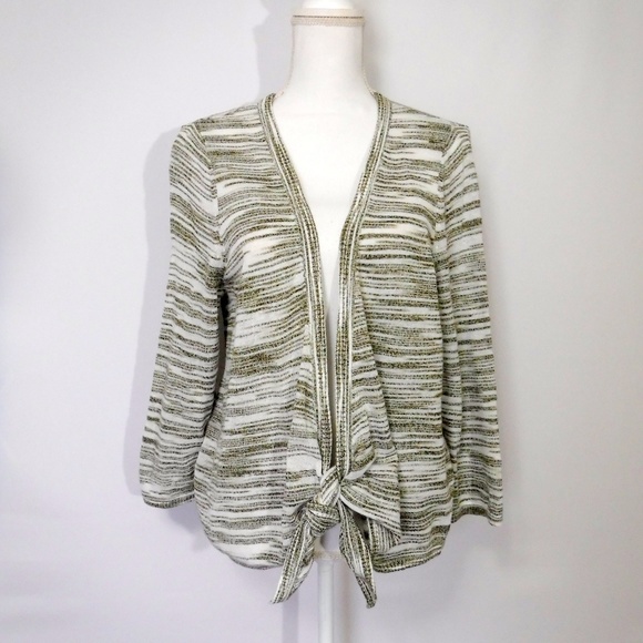 Christopher & Banks Sweaters - Christopher and Banks Tie Front Cardigan Size L